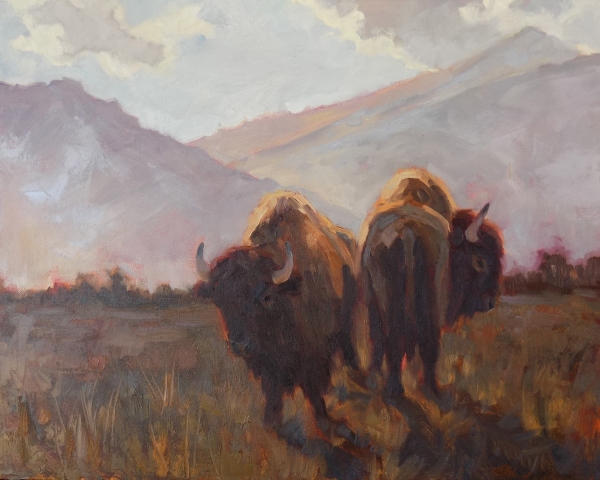 Click here to view Yellowstone Bulls by Susan Bell