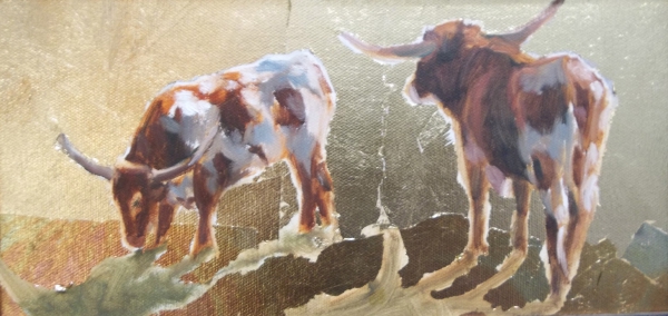 Click here to view Longhorns by Susan Bell