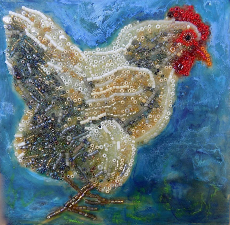Click here to view White Leghorn by Susan Bell