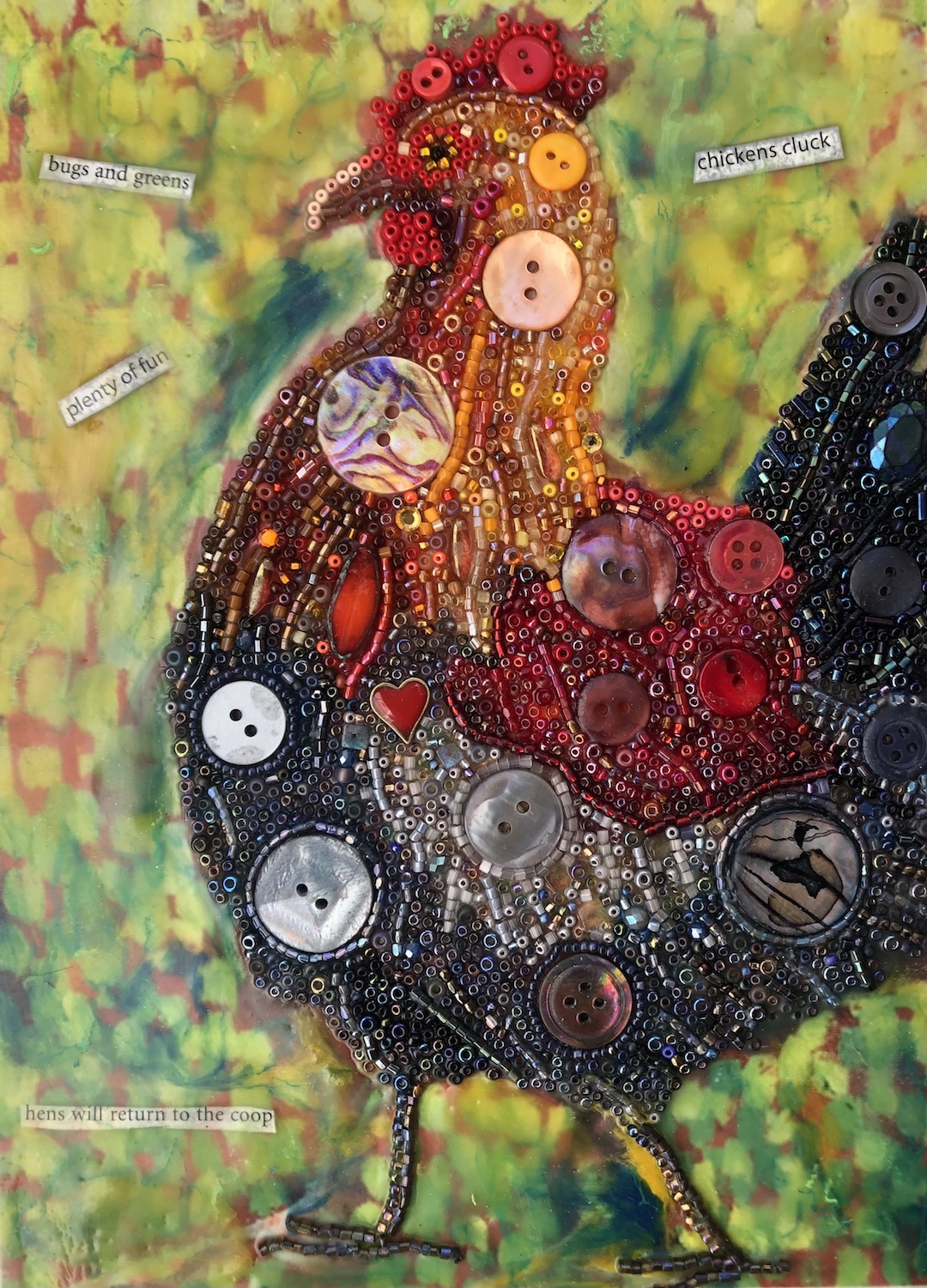 Click here to view A Day in the Life of a Hen by Susan Bell