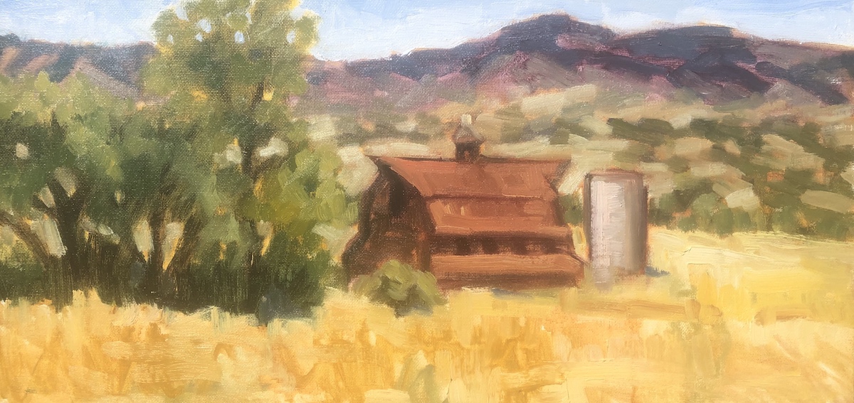 Click here to view Barn on 105 by Susan Bell