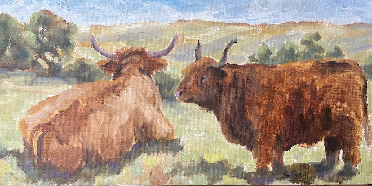 Click here to view In the highlands by Susan Bell