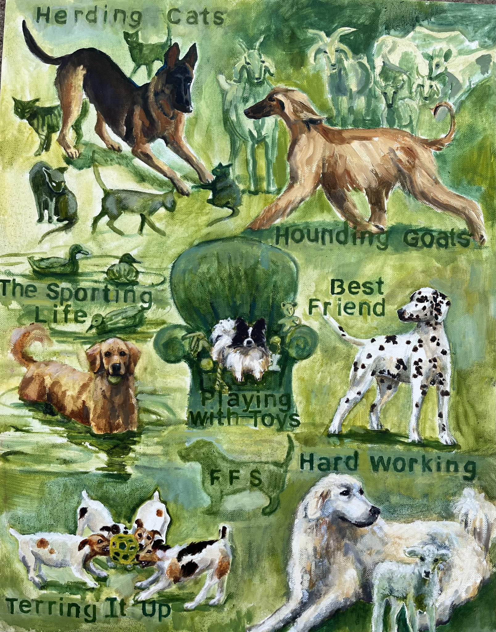 Click here to view Dog Breeds by Susan Bell