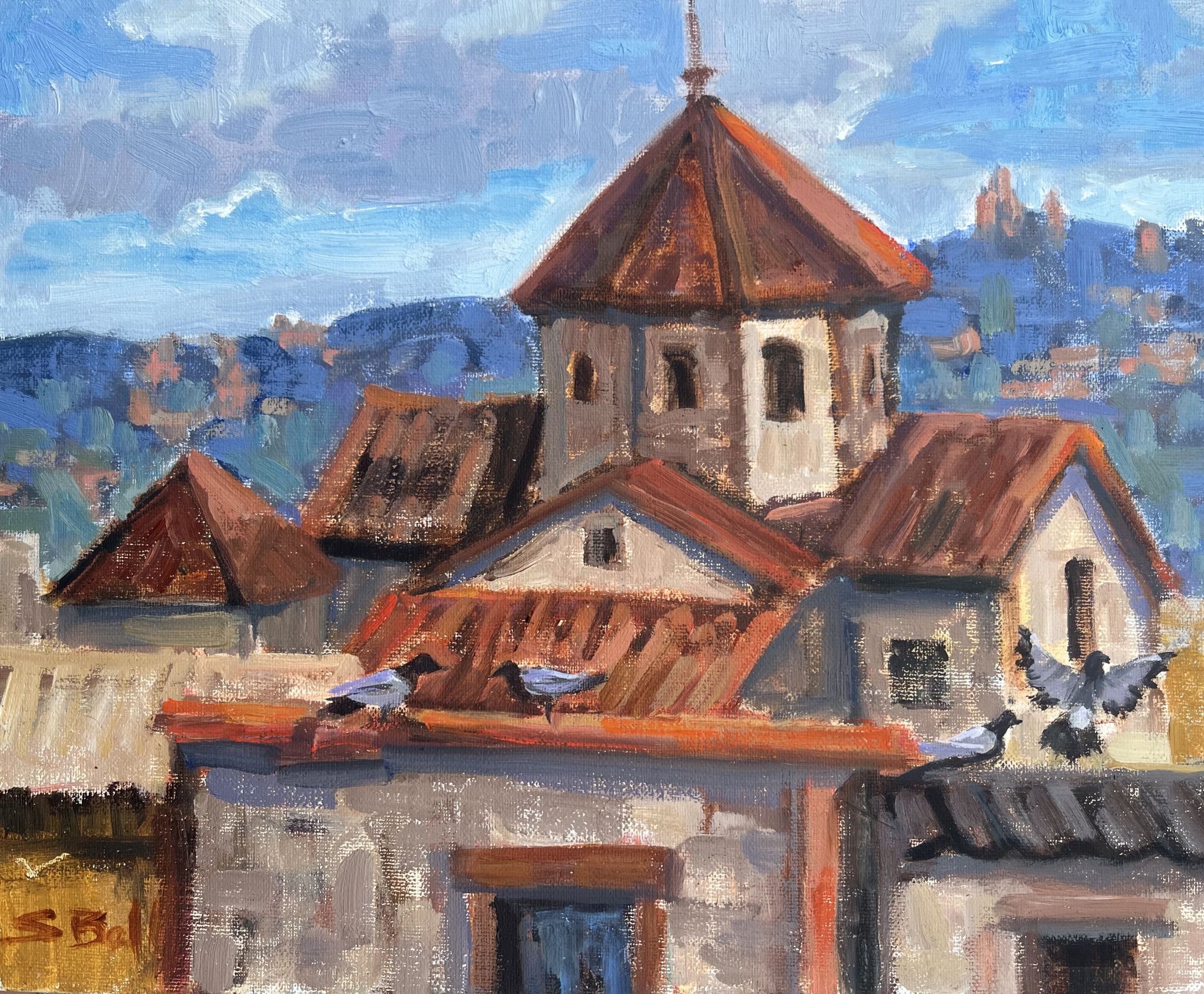 Click here to view BarcelonaSkyline by Susan Bell