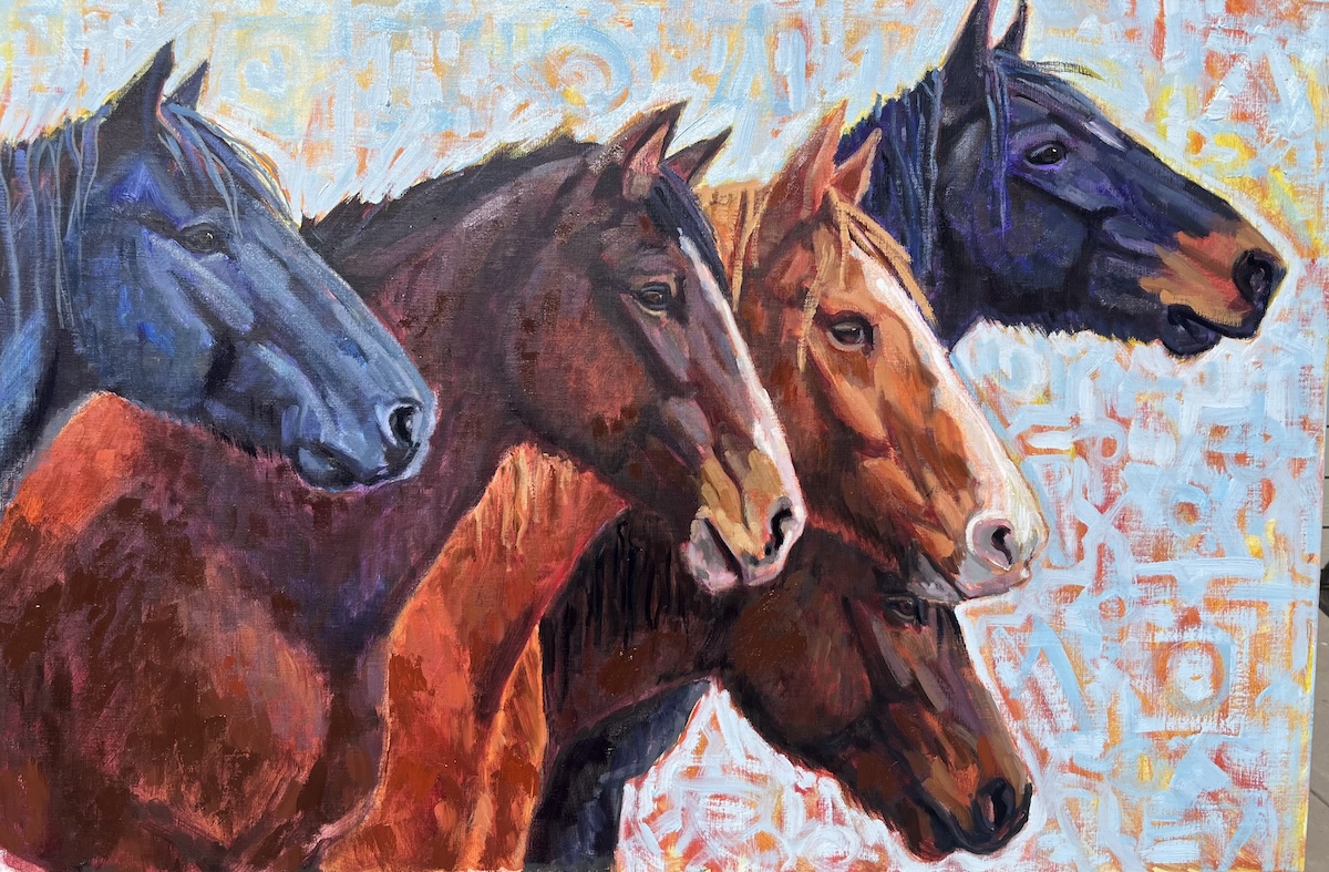 Click here to view Here She Comes by Susan Bell
