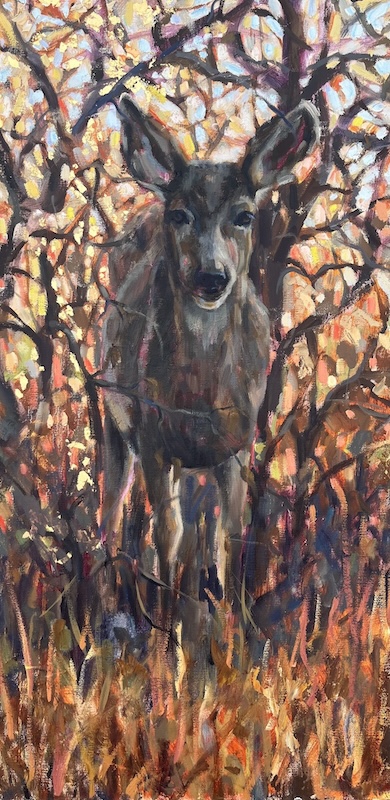 Click here to view Doe in Oak by Susan Bell
