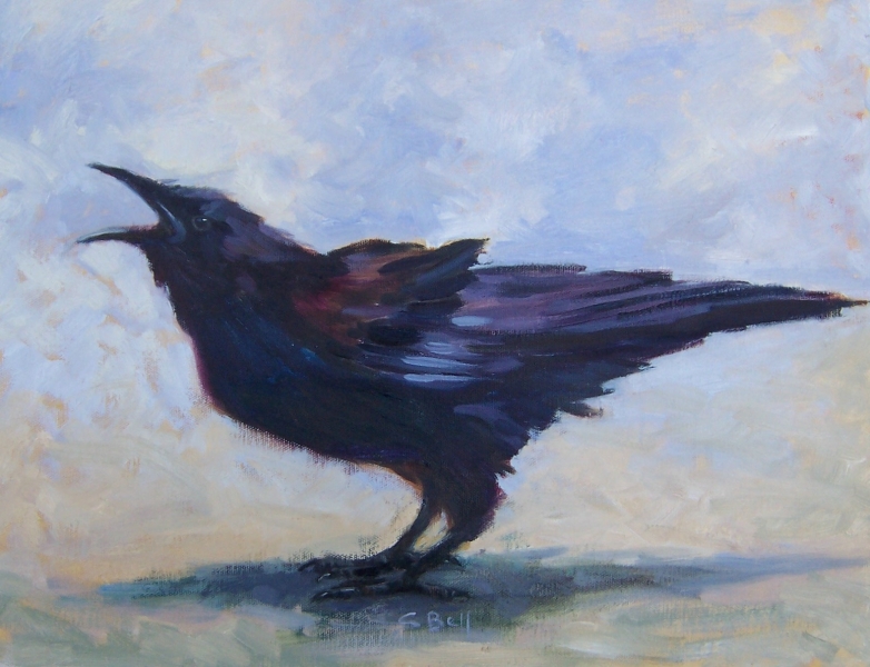 Click here to view Laughing Raven by Susan Bell