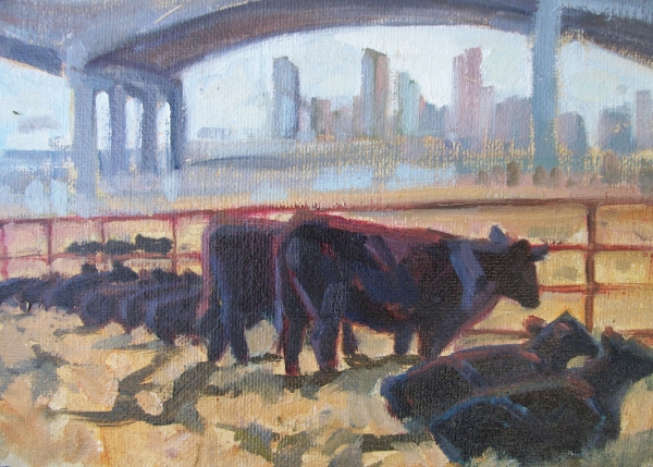 Click here to view Cow Town by Susan Bell