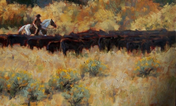 Click here to view Cattle Drive by Susan Bell