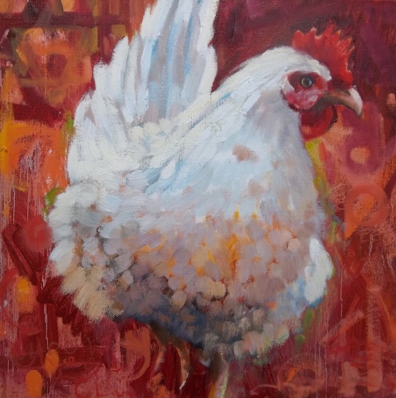 Click here to view Snowy in Red by Susan Bell